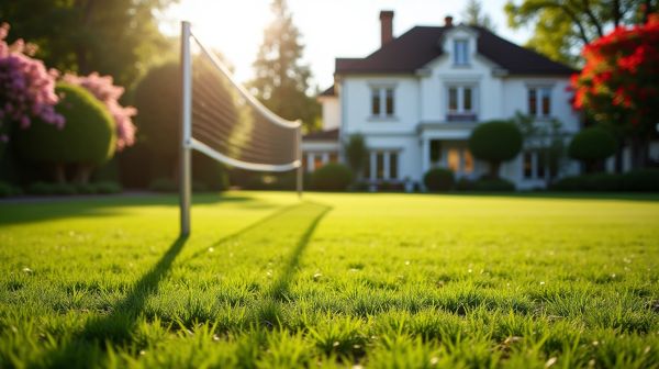 Un terrain de sport sur-mesure pour votre espace extérieur